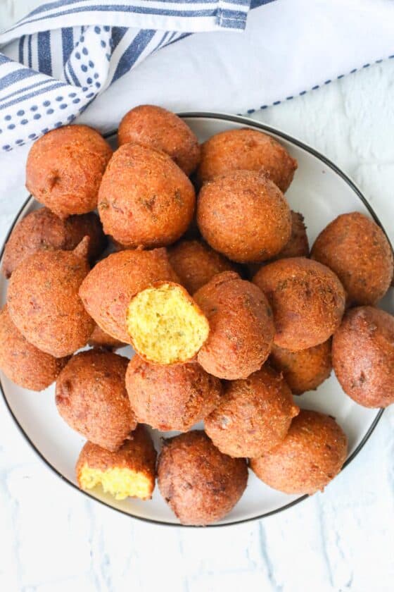 stacked southern hush puppies