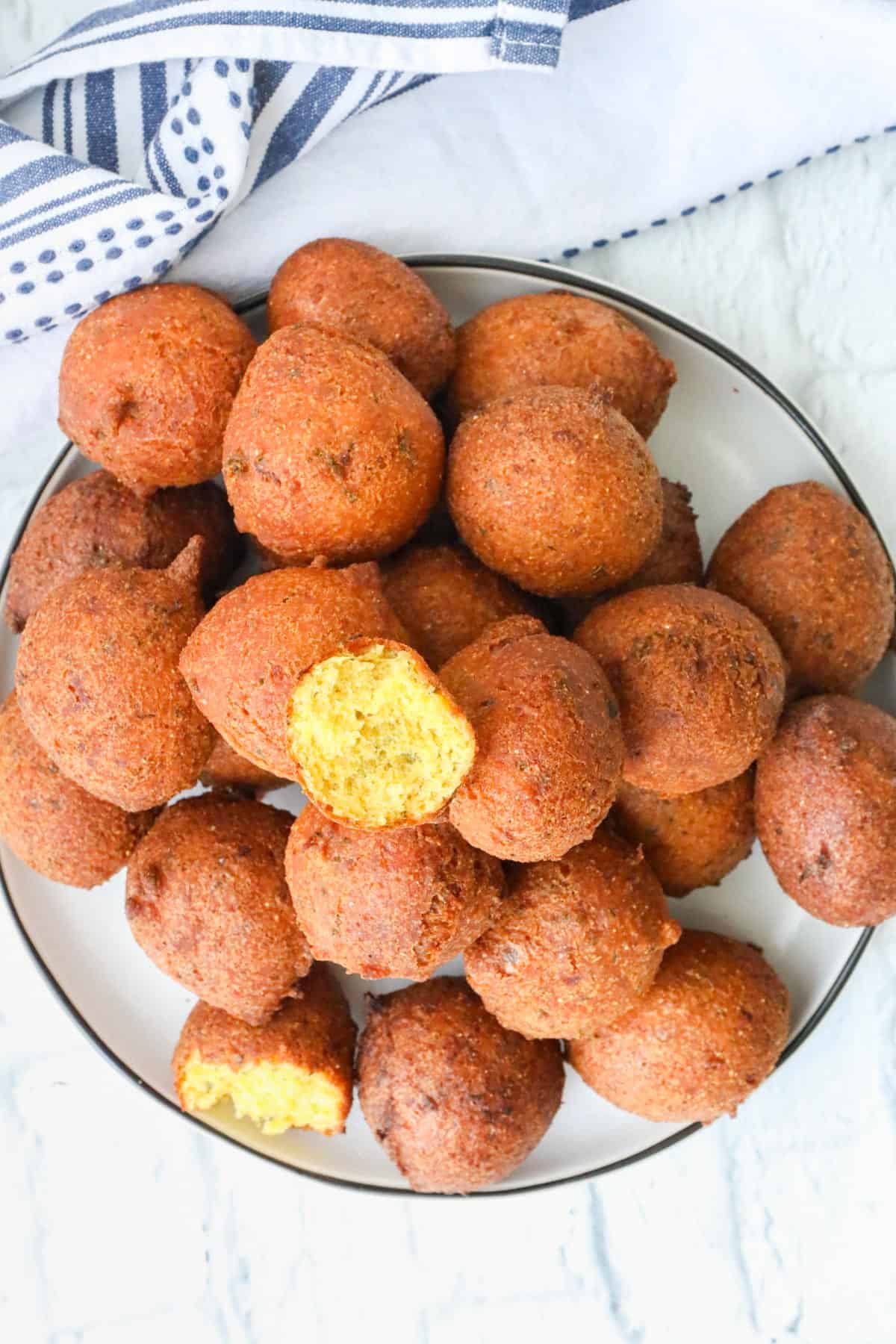 stacked southern hush puppies