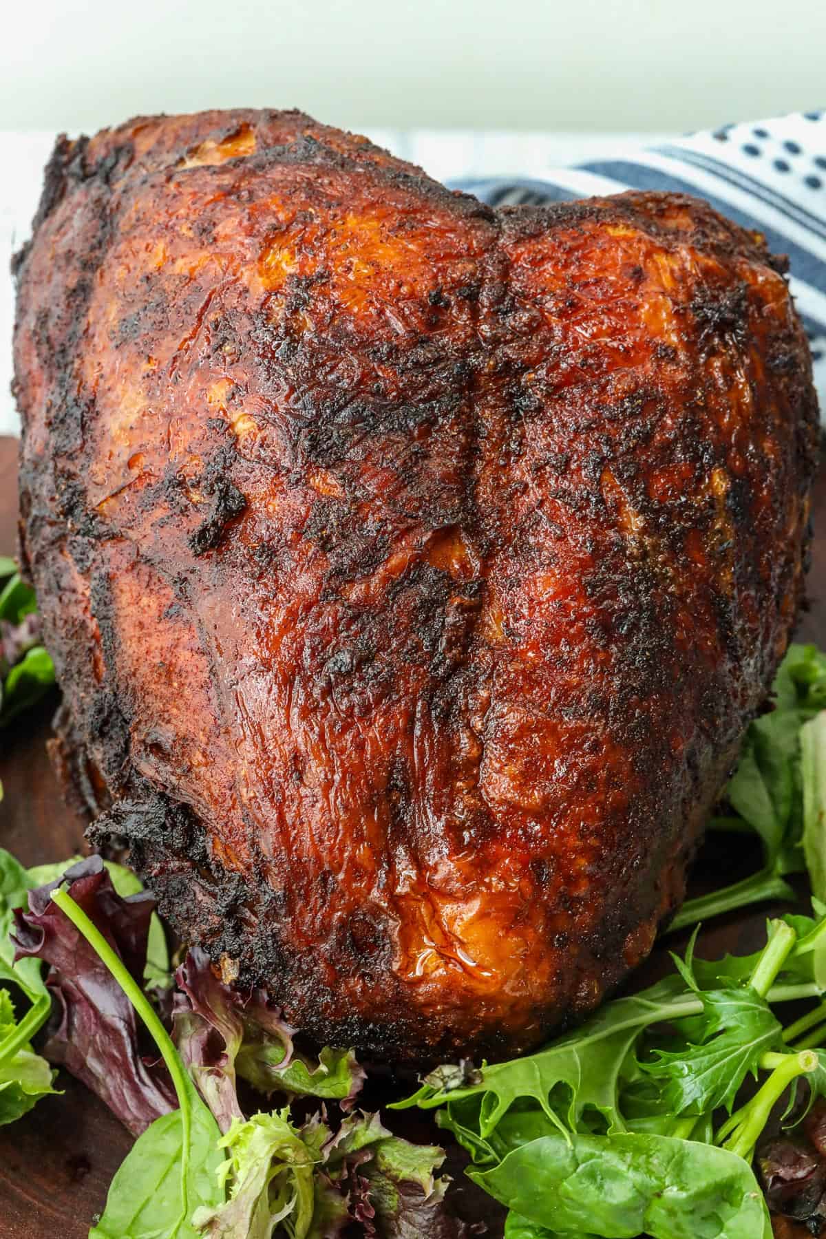fried turkey breast on wooden board
