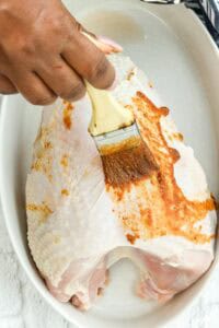 basting turkey breast