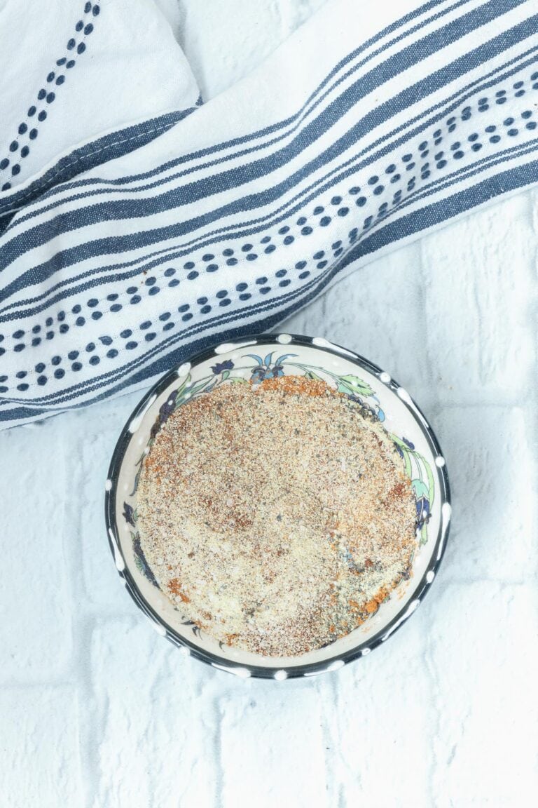 dry turkey rub in bowl