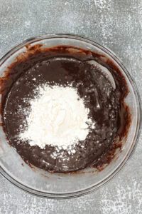 chocolate and flour