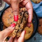 Air Fryer browned Butter Chocolate Chip Cookies Recipe