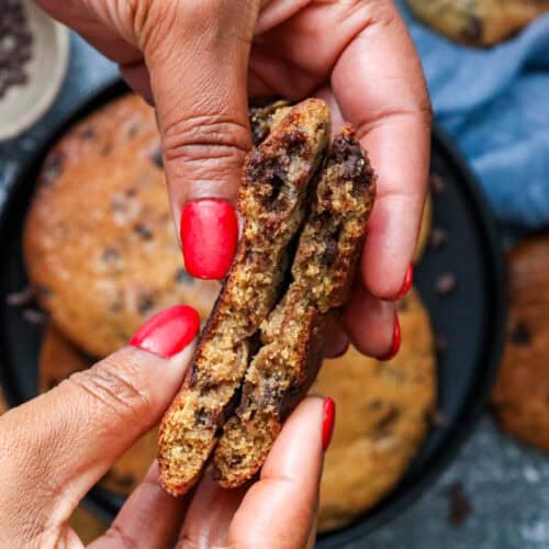 Air Fryer browned Butter Chocolate Chip Cookies Recipe