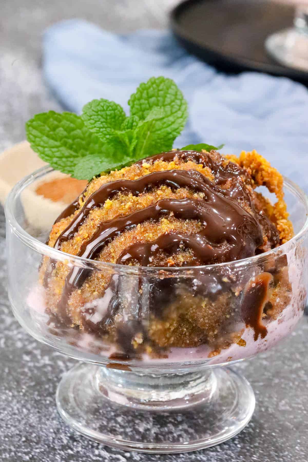 Foolproof Fried Ice Cream — Crunchy & Creamy