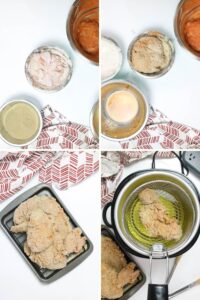 step-by-step guide to frying gochujang chicken breast