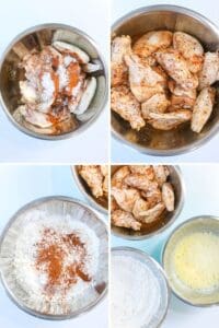how to make honey garlic chipotle wings