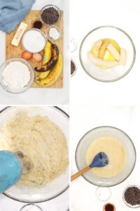 Air Fryer Chocolate Chip Banana Bread Muffins Step-by-step guide