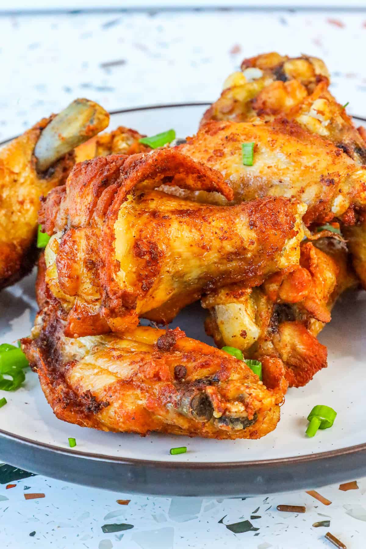 deep fried stacked wings